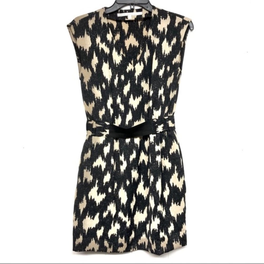 Rachel Roy Black & Tan Dress